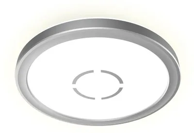 Obrázek produktu pro Stropní svítidlo LED BRILONER FREE, podsvícení, plochý design, neutrální bílé světlo, stříbrná barva, 19 x 2,8 cm