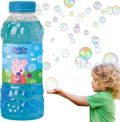 Produktbild von Peppa Pig Seifenblasenmacher für Kinder 450 ml 200177