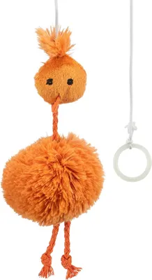 Image de Trixie Poulet en peluche sur élastique 20 cm