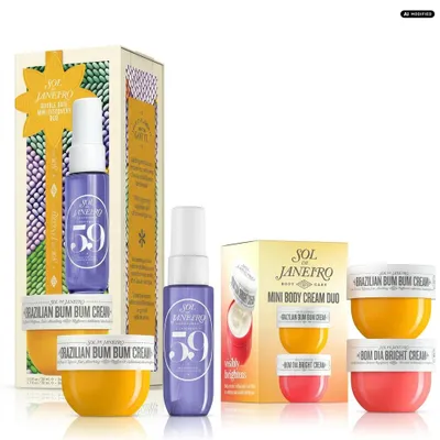 Produktbild von Sol de Janeiro Double Date Geschenkset und Mini Body Cream Duo