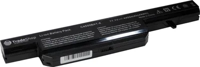 Produktbild von Trade-Shop AKKU 4400mAh ersetzt C4500BAT-6 für Clevo C4500 C4800 B7110 E4105