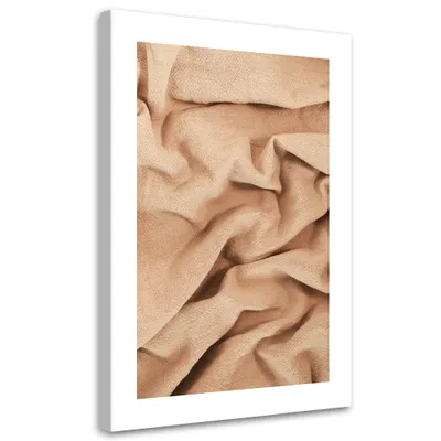 Image de Toile Beige 80x120 Feeby Beige Image pour le mur, prête à être accrochée