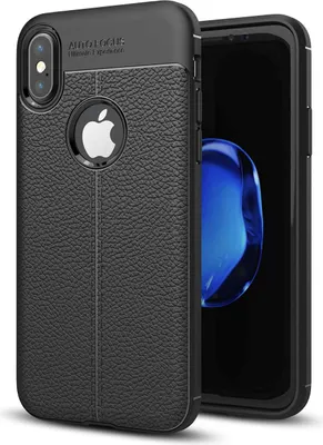 Produktbild von Cadorabo DE-154103, Apple, Apple iPhone X / XS, Schwarz