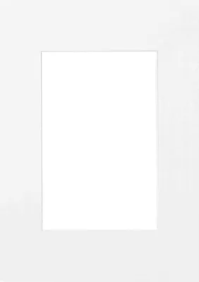 Produktbild von nielsen Passepartout Premium 2,0 mm, Außenformat 50x70 cm für Bilder 30x45 cm, weiß