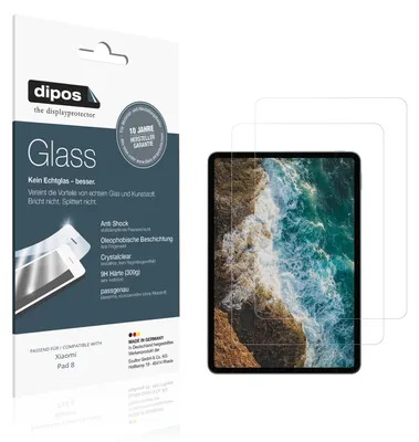 Zdjęcie produktu dla 2x dipos GlassCC Xiaomi Pad 8