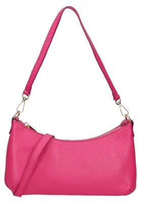 Image de Sac bandoulière pour femmes de la marque Lux, en cuir véritable de qualité "Dollaro", fabriqué en Italie. Bandoulière réglable