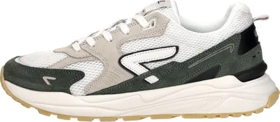Produktbild von HUB Grid S48  Sneakers Laag - Groen - Maat 40