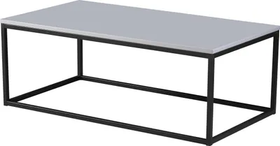 Produktbild von Couchtisch >Thor 2< in grau, schwarz, MDF, Metall - 110x40x60cm (BxHxT)