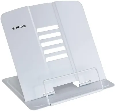 Produktbild von Leseständer XL Metall weiß Packung mit 24 Stück
