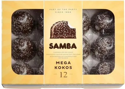 Produktbild von Samba Mega Kokos 12er (MHD 3.6.26)