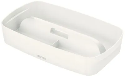 Zdjęcie produktu dla Esselte 5323-00-01, Zasobnik na rzeczy, Biały, Prostokątny, Kopolimer akrylonitrylo-butadieno-styrenowy (ABS), Monochromatyczny, 307 mm