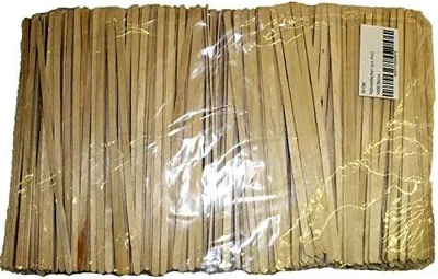 Produktbild von Stk. Holz-Rührstäbchen für Coffee to Go Becher und Kaffeebecher 190 mm