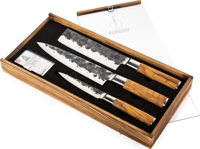 Obrázek produktu pro 3-dílná sada nožů Olive, FORGED