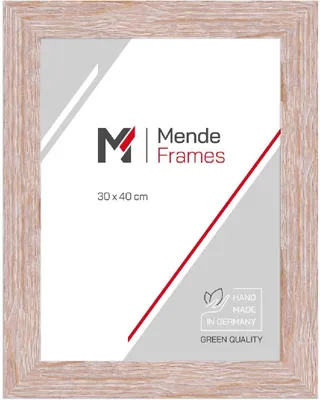 Produktbild von MendeFrames Bilderrahmen H380 Klassik eiche 28x35 cm Museumsglas
