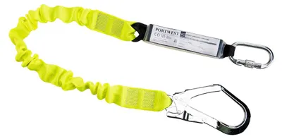 Produktbild von Flexible Gurtsicherung mit stoßdämpfendem Haken für Gerüste