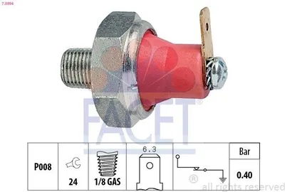 Obrázek produktu pro Spínač tlaku oleje Italy - ekvivalent OE (2270-12389) pasuje pro Mitsubishi