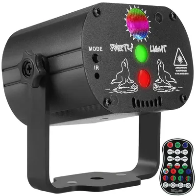 Produktbild von Discokugel Disco Lights,LED Musikgesteuert DJ Partylicht,mit Fernbedienung,Tragbares KTV- & Partylicht mit Akku