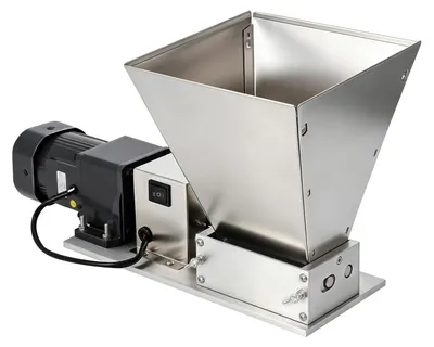 Produktbild von Elektrische Getreidemühle - Getreidezerkleinerer - 75W - Edelstahl & Aluminiumlegierung - Leiser Betrieb - 220–240V EU-Stecker - Kupfermotor