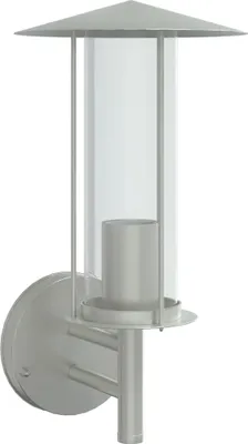 Produktbild von vidaXL Außenwandleuchte Silbern Edelstahl