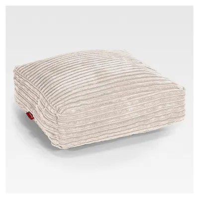 Produktbild von Bodenkissen Cord Creme Zierkissen Sofakissen Dekokissen