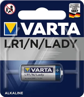 Image de 10X Varta 48064 Professional Electronics LR1/N (Lady) (4901) - Piles alcalines, 1,5 V