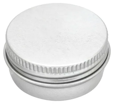 Produktbild von 1 Aluminium-Dose rund mit Deckel leer Metalldosen Schachtel Variantenwahl