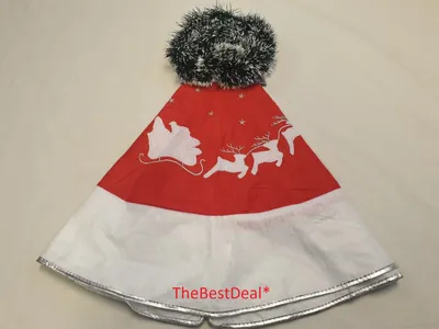 Produktbild von Christbaumdecke Weihnachtsbaumecke Tannebaumdecke Baumschürze Weihnacht-Decke Ø 120cm