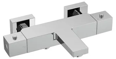 Produktbild von OPTIMA Thermostat-Wannenarmatur, eckig SIKOBST222H