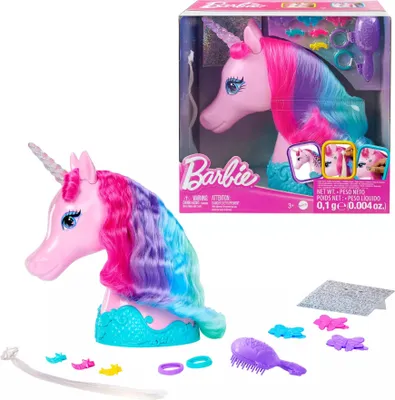 Zdjęcie produktu dla Barbie. MD83 Głowa do stylizacji. Jednorożec