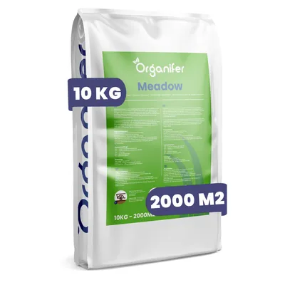 Obrázok produktu pre Osivo na pastviny Meadow 10 kg = 2000 m² – Osivo na pastviny pre kone a drobný dobytok, odolná krmovinová pastvina, odolná zmes tráv na pastviny – Organifer