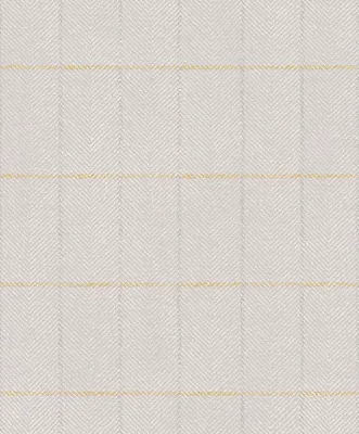 Produktbild von Khroma by Masureel Tapete Karomuster Grau - 631041 - 53 cm x 10.05 m