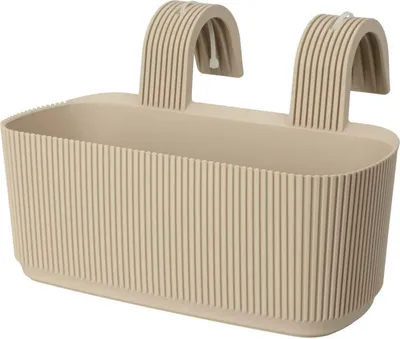Zdjęcie produktu dla Skrzynka balkonowa ProGarden 21x29x19 cm beżowa