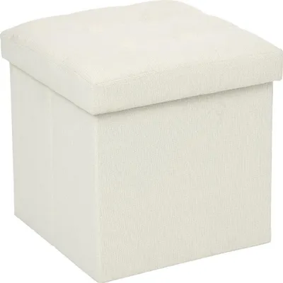 Image de Eazy Living Pouf + boîte de rangement Milou Beige
