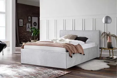 Produktbild von Polsterbett bali Grau 200 x 200 x 40 cm Bettkasten Mit hochwertiger Matratze H3 (bis 120 kg) und Lattenrost