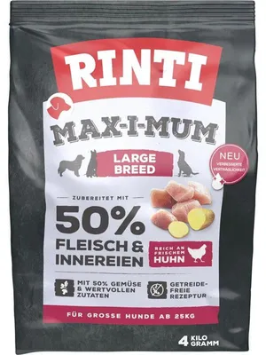 Produktbild von RINTI Max-I-Mum Large Breed Huhn 4kg