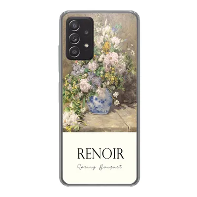 Produktbild von MuchoWow® Handyhülle Schutzhülle Hülle für Samsung galaxy a73 Kunst - Blumen - Alte Meister Silikon Softcase Handy Hülle - Handyhülle