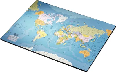 Produktbild von Esselte Schreibtischunterlage Europost Weltkarte 40x53 cm