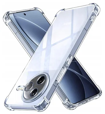 Obrázek produktu pro Techsuit Shockproof Clear Silicone pouzdro pro Xiaomi Poco F7 Pro – průhledné