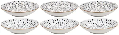 Obrázek produktu pro Cookinglife Hluboké talíře / talíře na těstoviny Noria, průměr 20 cm – 6 kusů