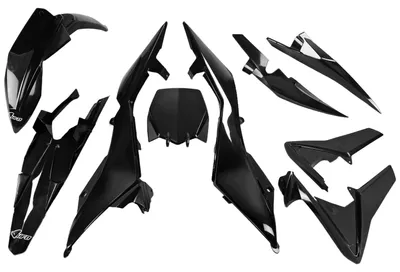 Immagine prodotto di Kit carenatura UFO PLAST Per Husqvarna modelli A nero