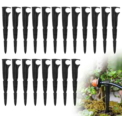 20 Micro-Drip-Rohrhalter 16 mm, Bewässerungsstützen, Tropfschlauchanker
