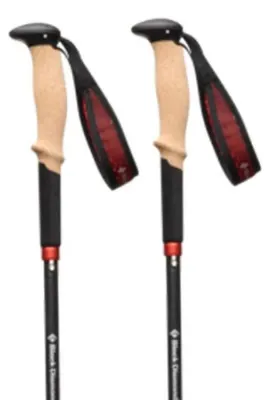 Obrázok produktu pre Black Diamond Treckingstöcke Pursuit Carbon Z anthrazit/orange 1 Paar 115 cm