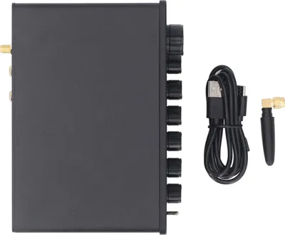 Zdjęcie produktu dla 5-pasmowy korektor dźwięku Bluetooth EQ Preamp Cyfrowy korektor dźwięku z dwoma dużymi miernikami VU do domowego stereo, głośników komputerowych