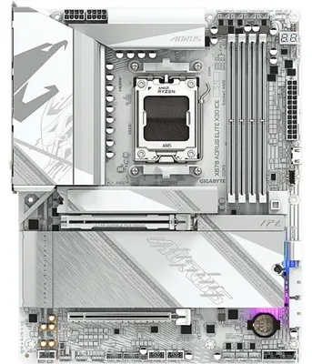 Immagine prodotto di Scheda madre, GIGABYTE X870 A ELITE X ICE X870 X3D, ATX, chipset AMD X870, DDR5, PCIe 5.0