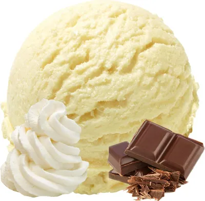 Image de Stracciatella Glace végétalienne en poudre sans sucre, sans lactose 10 kg