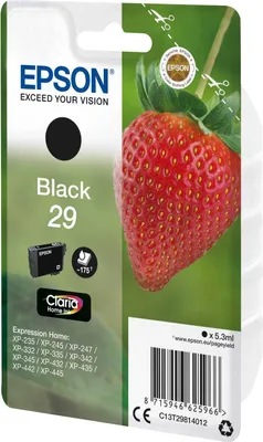 Zdjęcie produktu dla Wkład atramentowy Epson czarny Claria Home 29 T 2981