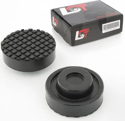 Produktbild von 2x Adapter Wagenheber Aufnahme Hebebühnen Gummiauflage Ø 64x28mm für Renault