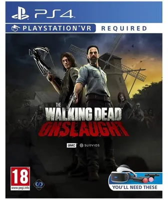 Produktbild von Perp The Walking Dead: Onslaught, Playstation, Virtual Reality (VR)-Headset erforderlich