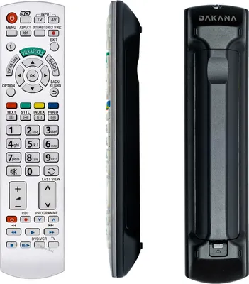 Produktbild von Dakana Ersatz Fernbedienung für Panasonic N2QAYB000504 Fernseher D1170 TV Viera Universalfernbedienung für Panasonic TV Remote Control vorkonfiguriert und sofort einsatzbereit