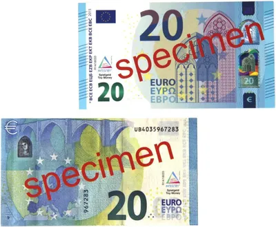 Obrázok produktu pre Aktívne učenie – Euro ako odmena za matematické úlohy – 100 bankoviek po 20 eur